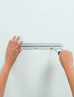18 Inch French Cleat Hanger for Wall Mounting of Mirror Photo Shelf and Cabinet