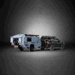 Exploration Hard Top Pop Up Camper Hybrid Caravan Solar Panel Off Grid Trailer