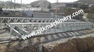 Quality Steel Bailey Bridge, Double lane ,7.35m, Compact 200, Mabey Similar bridge,Zb200 model wholesale