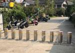 Traffic Road Electric Retractable Bollards Pneumatic Type Anti Corrosion
