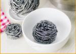 Household Cleaning Metal Scouring Ball Helical Structure Not Easy To Drop Crumbs
