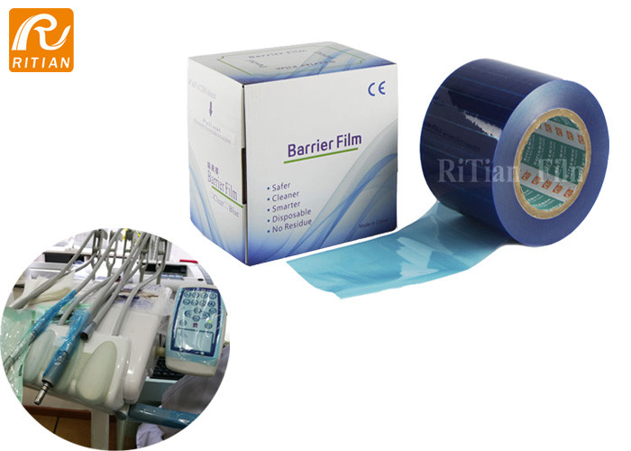 Medical Dental Barrier Film Protective Barrier Film 4" X 6" 1200 Sheets Easy Apply / Take Off