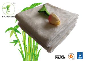 Quality Customized Softness Bamboo Dry Wipes , Square Bamboo Antibacterial Baby Wipes wholesale