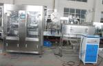 Industrial Automatic Labeling Machine , Beverage Bottle Double Head Sleeve