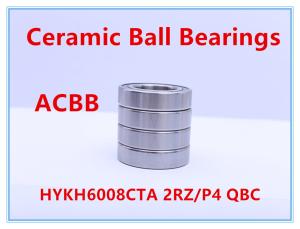 Quality Double Row Angular Contact Ball Bearing HYKH6008CTA-2RZ / P4 TBT wholesale