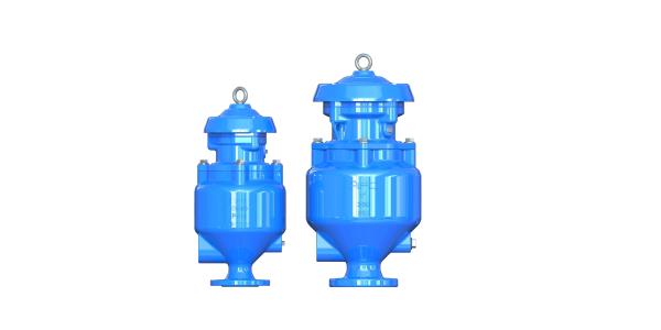 Vacuum Spill Free Sewage Air Release Valve For Wastewater , Fushion Bonded Epoxy