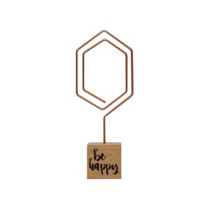 Quality Small Metal Clip Photo Holder Wooden Desk Decoration Metal Picture Holder Stands wholesale