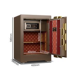 Quality H580mm Solid Steel Luxury Smart Safe Box For Security YB/ZY-58 wholesale