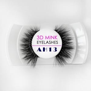 Quality Durable 3D Mink Eyelashes , 100% Handmade Craft Real Soft Mink Lashes wholesale