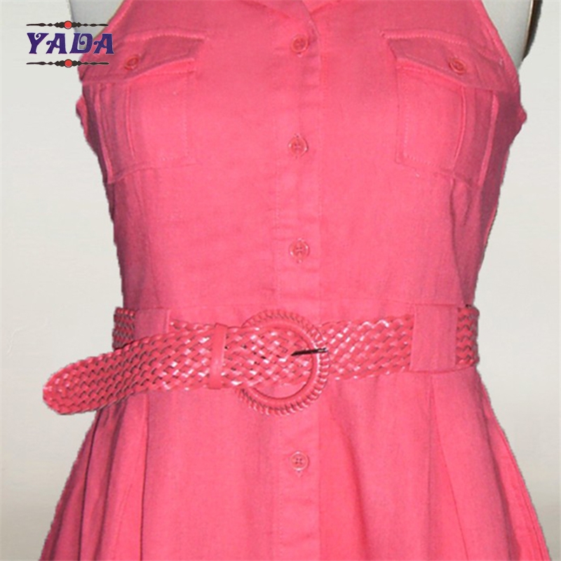 New fashion sale party swing elegant lady dress ladies casual dresses pictures with belt