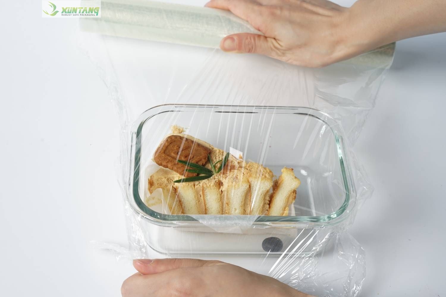 Home Non Plastic Eco Friendly Cling Film 30cmx200mx13mic
