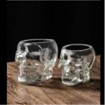 Whisky Brandy Vodka Brewed Wine Spirits Cup Skull Glass Bottle Special Shaped 50