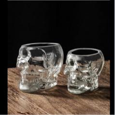 Whisky Brandy Vodka Brewed Wine Spirits Cup Skull Glass Bottle Special Shaped 50