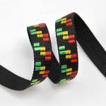 500Lbs 25mm Polypropylene Webbing For Dog Collars Black Webbing
