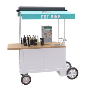 Quality Stainless Steel Tea Bike , Drink Driving Bicycle 300KG Load Capacity wholesale