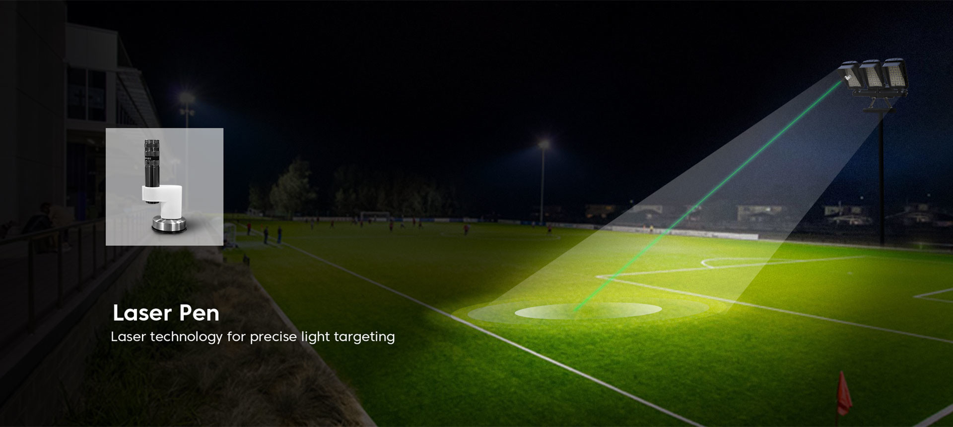 Outdoor LED Tennis Court Flood Light 900W Arena High Power Floodlight