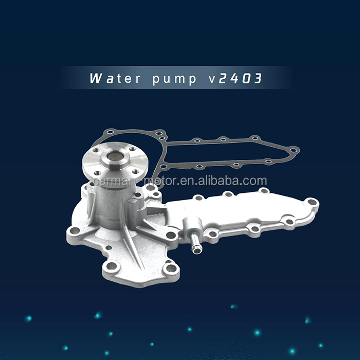 100% V2403-M Kubota Forklift Parts Diesel Engine Water Pump 1G730-73032 1G730-73030
