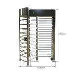 Construction Site Security Turnstiles , Custom Full Body Turnstile ISO Approved