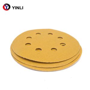 Quality 400 Grit 125mm Orbital Sander Discs Hook And Loop Aluminium Oxide wholesale