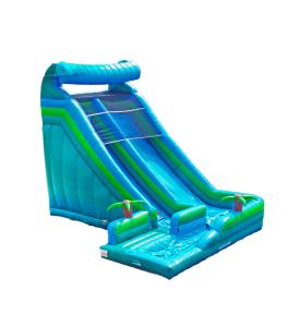Quality Blue Wave Inflatable Slide With Pool For Outdoor Water Park wholesale
