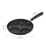 Hot Sale Medical Stone Kitchen Egg Cooking Fry Pan Round Shape Frying Pan Non
