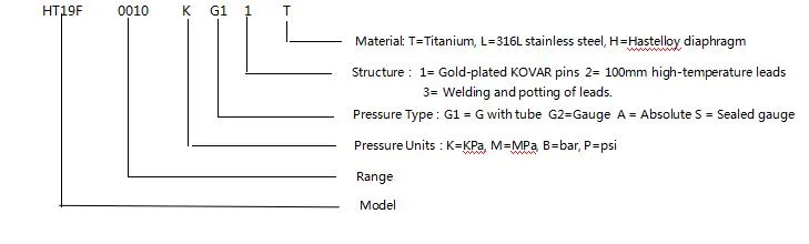 ht19 Micro-Pressure Pressure Sensor for transmittert