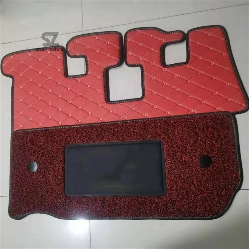 E320 E312 Excavator Rubber Parts Cab Foot Mat Cabin Floor Mats in Black/Red PU for Your Benefit