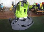 Sugarcane Hydraulic Log Grapple , Doosan DH60 Rotating Log Grapple For Excavator