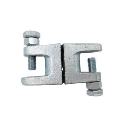 Malleable Iron Hot Dip structural steel beam clamps Customized OEM