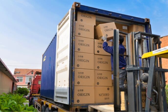 Glossy Lamination Recycled Custom Size Corrugated Boxes