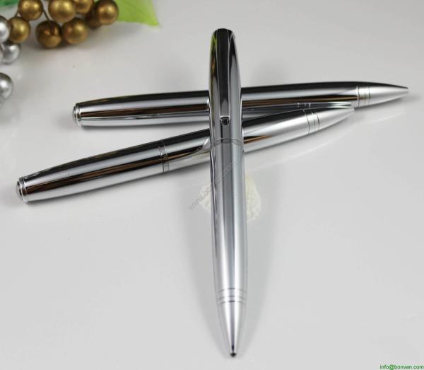Customized logo gold wholesale metal promotional pure cheap silver pen,metal