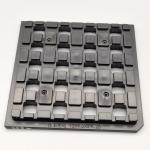 ESD PPE Black Electronic Components Tray High Temperature Resistant