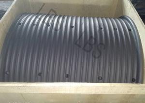 Quality Light Material Wire Rope Sleeve Drum Shells With 900mm Diameter wholesale