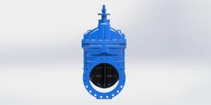 Quality PN10 PN16 PN25 Non Rising Stem Water Gate Valve 2 - 36 Inches wholesale