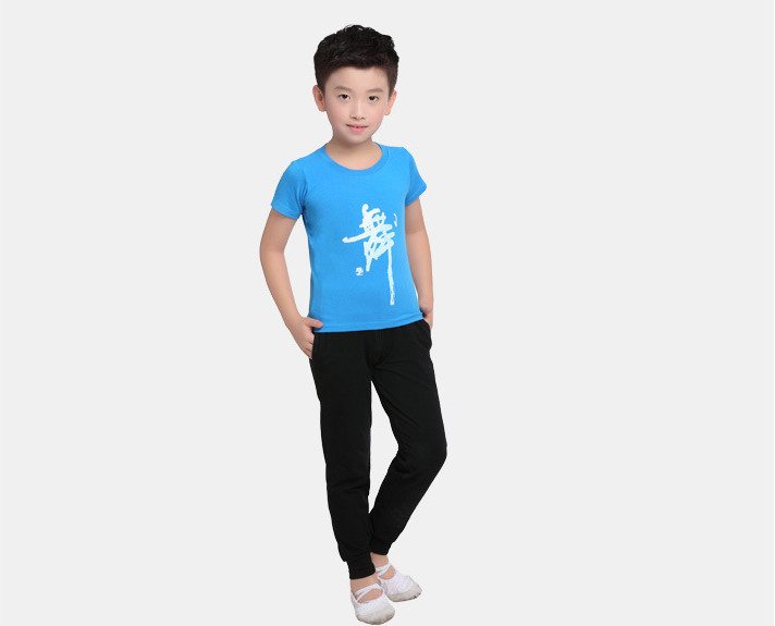2018 nuevo chico de baile latino traje conjuntos niños Latina Camisa + pantalones traje Rumba Samba de Danza Latina comp