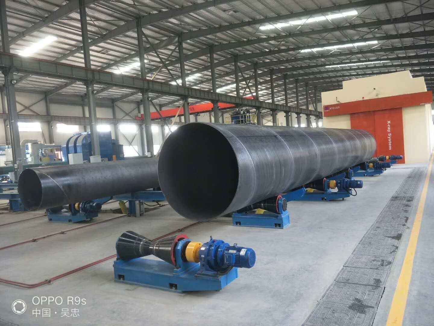 Industrial Spiral Welded Pipe Mill Equipment With Uncoiler / Peeler