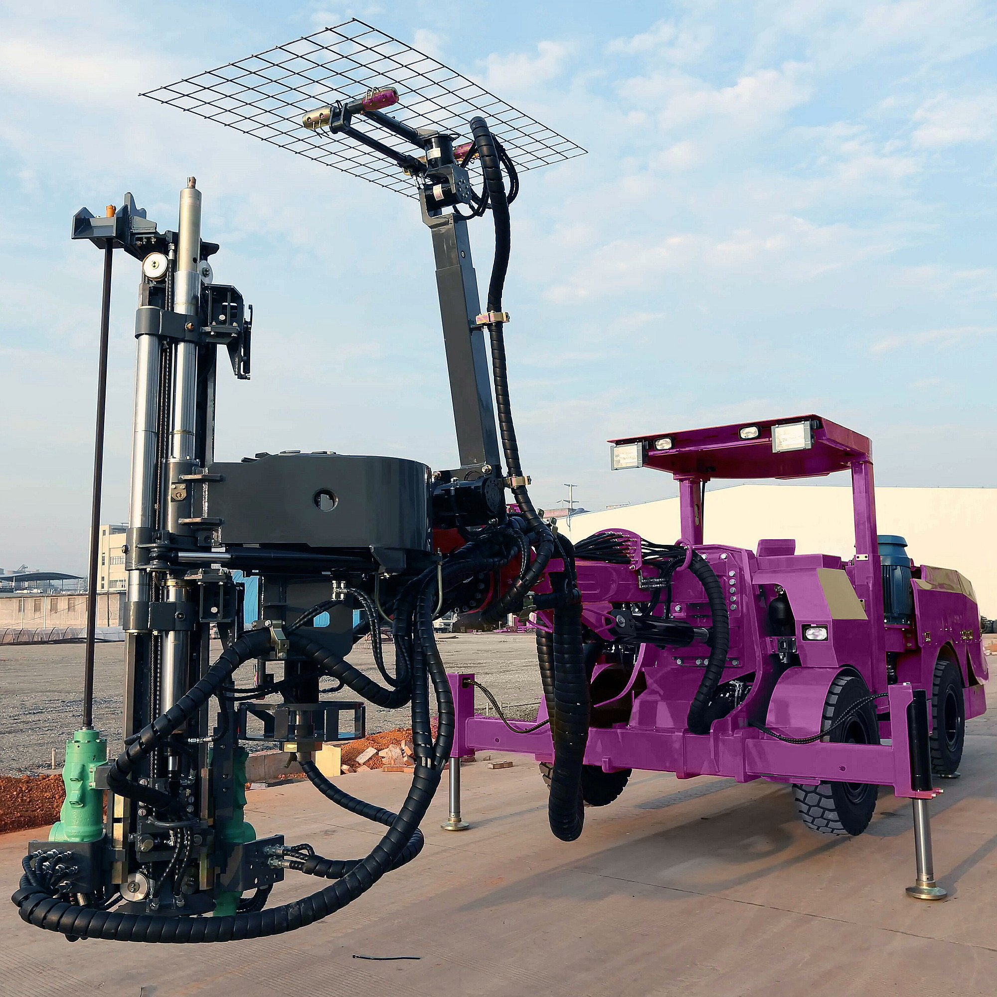 Mining Drilling Rig Underground Tunnel Construction Machinery Jumbo Drilling Rig Machine