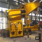 Mobile Gravel 530*1800 Gold Sand Trommel Screen Mineral Separating Machinery