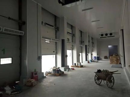 Polyurethane Thermal Insulation Commercial Sectional Steel Doors Industrial