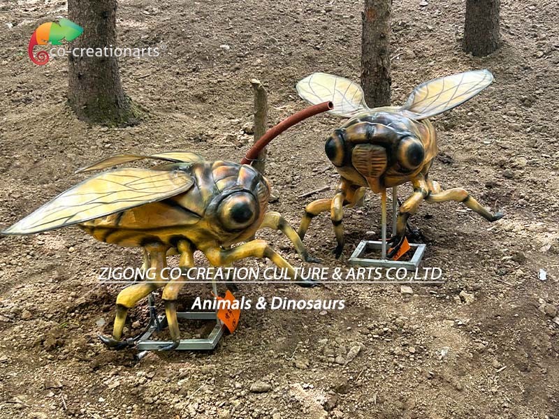 Garden Decoration Cicada Animatronic Insect Lifelike Movement
