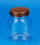 850Ml Square Clear Storage Containers 122 * 86 * 133MM 85MM Caliber 50G