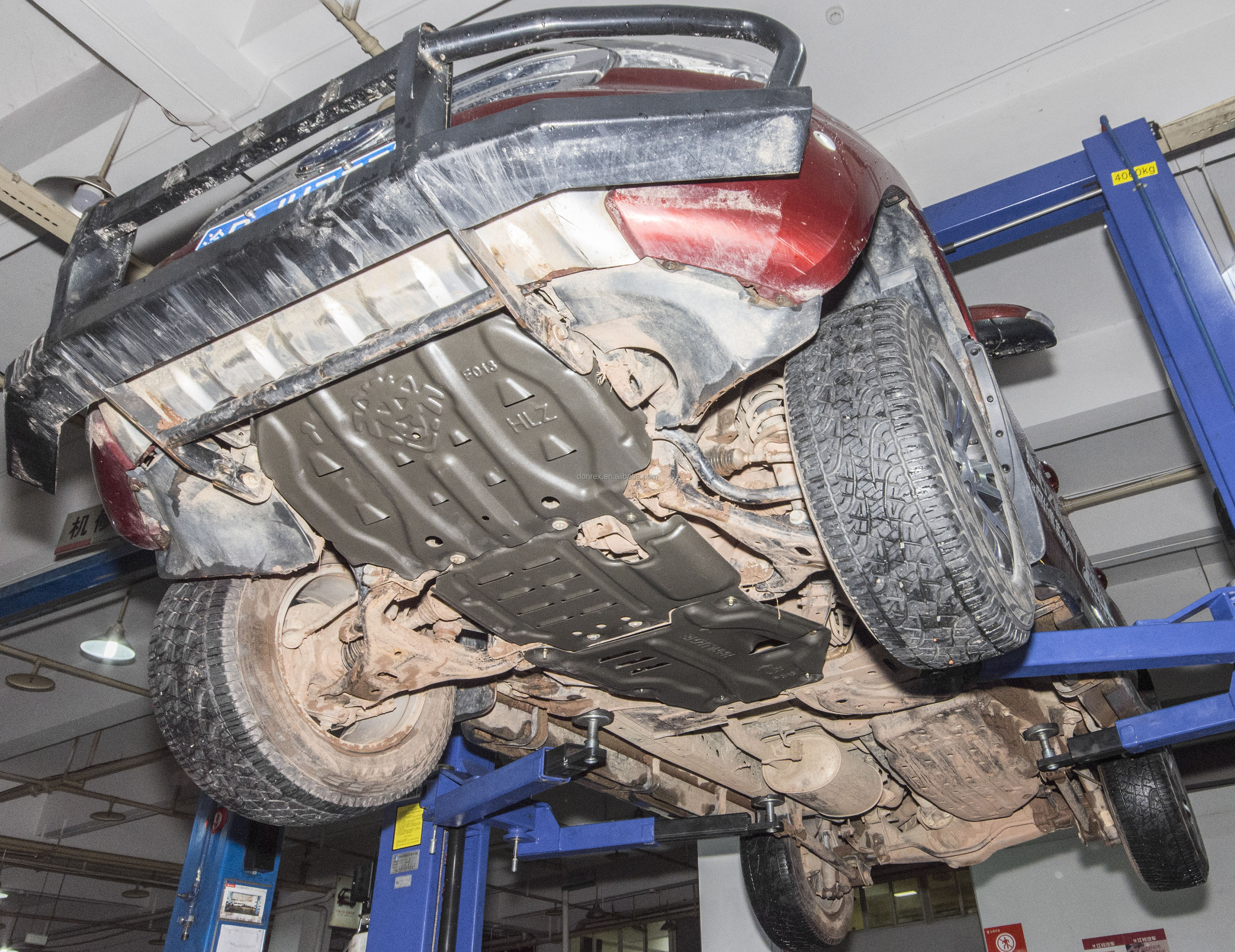 Magnesium Skid Plate 4mm Car Under Body Protection For Ford Everest 2016-2023