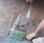 vinyl pvc zippered shopping bag for home/daily use, Wear Resistant Eco Friendly