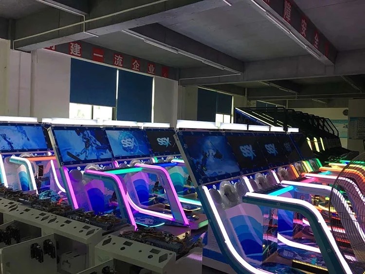 300W / 220V Indoor Skiing Simulator Coin Operated Video Game Machine