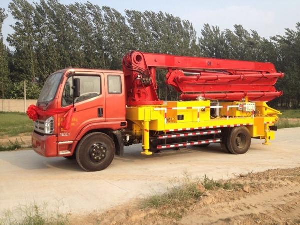 25m Dongfeng Heavy Duty Concrete Pump Truck for Aerial Transport Concrete for