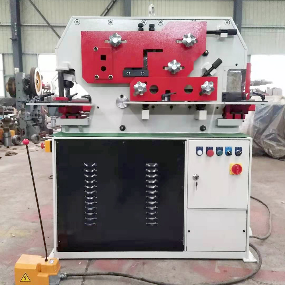 Q35Y-16 55Ton ironworker metal shear punch cutting 16mm