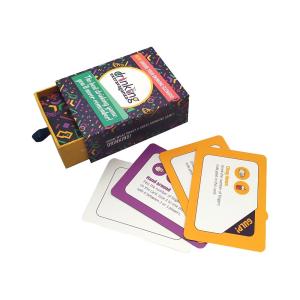 Quality 210g Youfu Game Playing Cards , 100PCS SGS Educational Flash Card Children wholesale