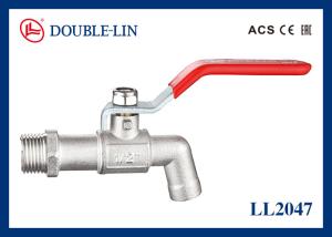 Quality ISO228 Thread Flat Lever Handle 1/2&quot; Bib Cock Valve wholesale