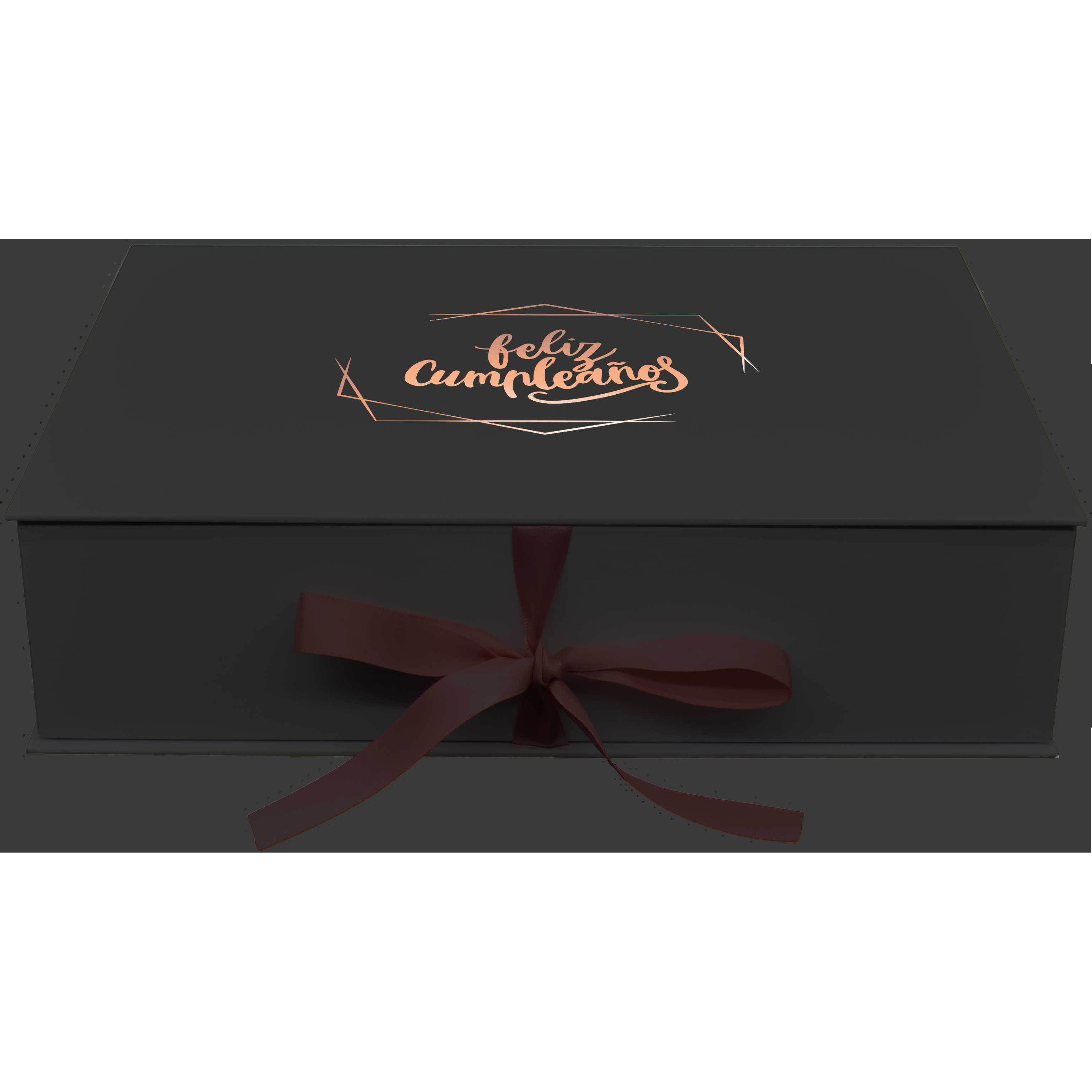 Cardboard CMYK Black Custom Hair Extension Boxes , ODM 5x7 Gift Box
