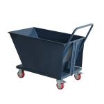 Heavy Duty Durable Waste Tipping Skips Steel Metal Self Dump Hopper Garbage
